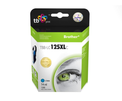Tusz TB Print do Brother LC125XL Cyan TBB-LC125XLC
